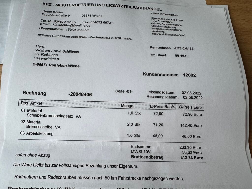 Škoda Fabia Hatchback 1,2 l 66 kw