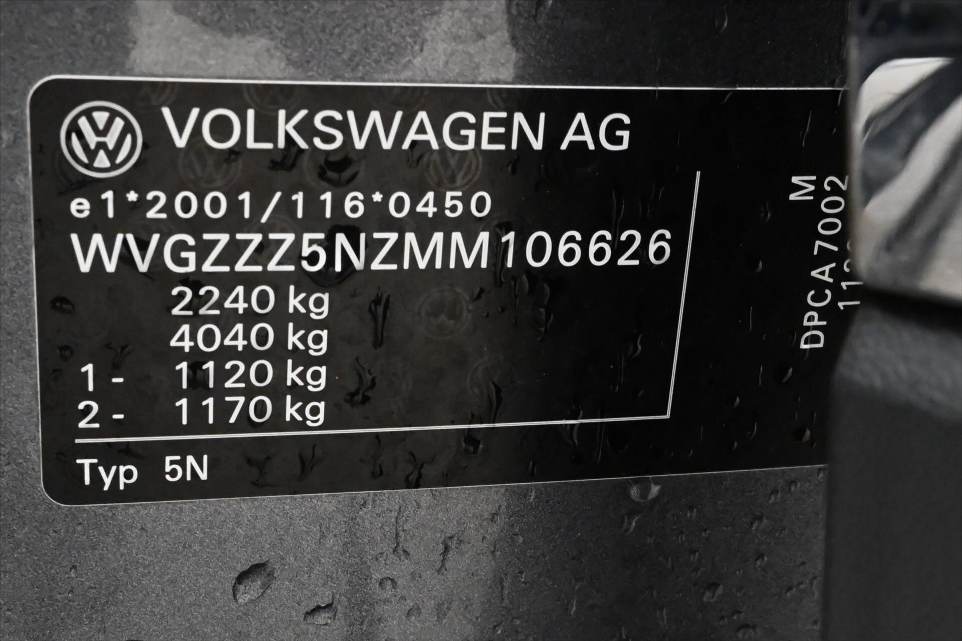 Volkswagen Tiguan Allspace SUV / Terénní 1,5 l 110 kw