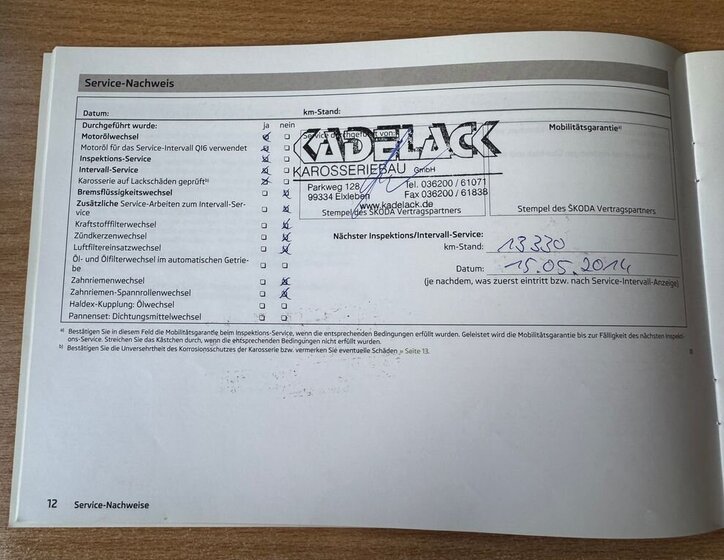 Škoda Fabia Hatchback 1,2 l 44 kw