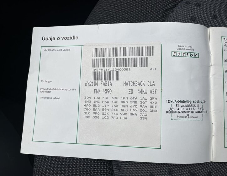Škoda Fabia 17