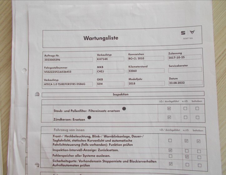 Seat Ateca SUV / Terénní 999,0 85 kw
