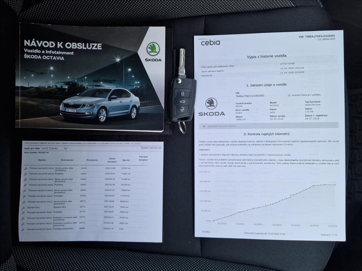 Škoda Octavia Liftback 2,0 l 110 kw