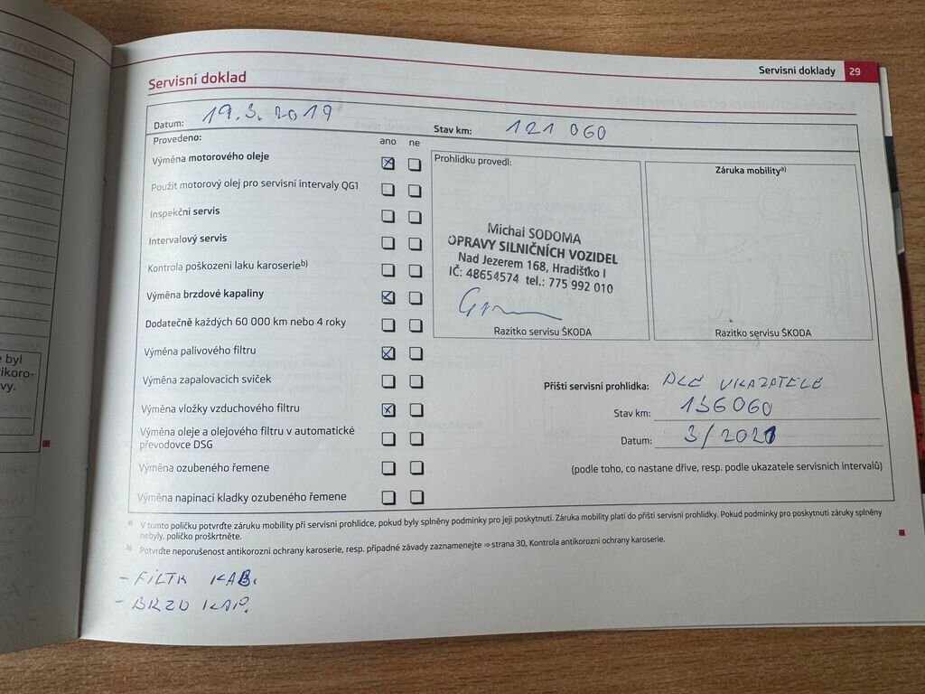 Škoda Octavia Liftback 2,0 l 103 kw