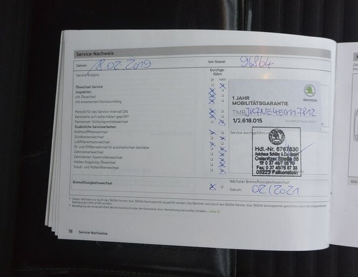 Škoda Octavia Kombi 2,0 l 135 kw