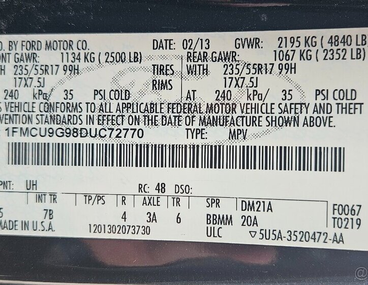 Ford Kuga SUV / Terénní 0,0 179 kw