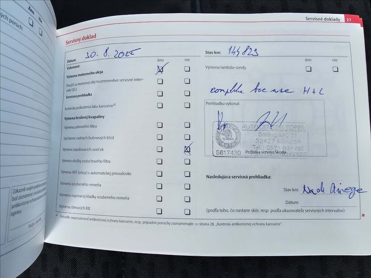 Škoda Fabia Kombi 1,2 l 77 kw