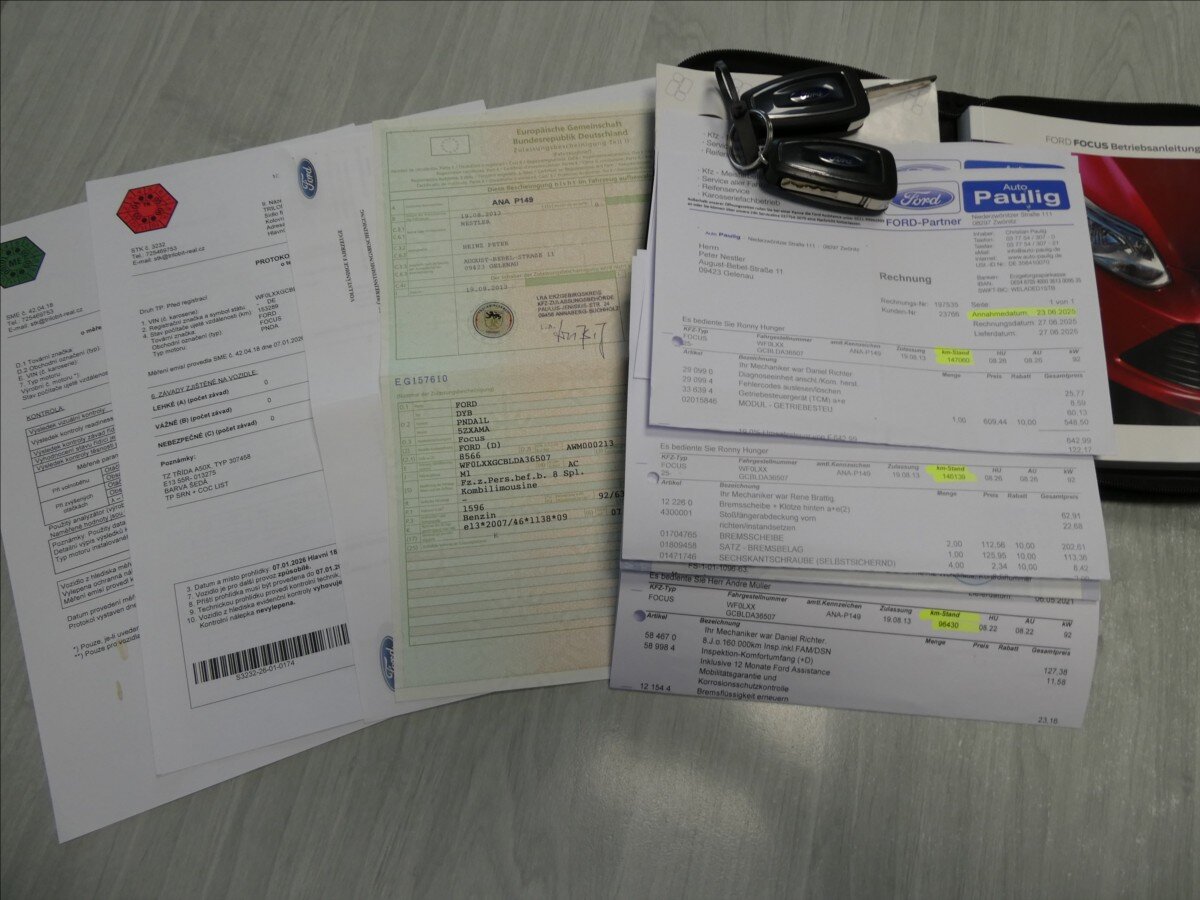 Ford Focus Kombi 1,6 l 92 kw