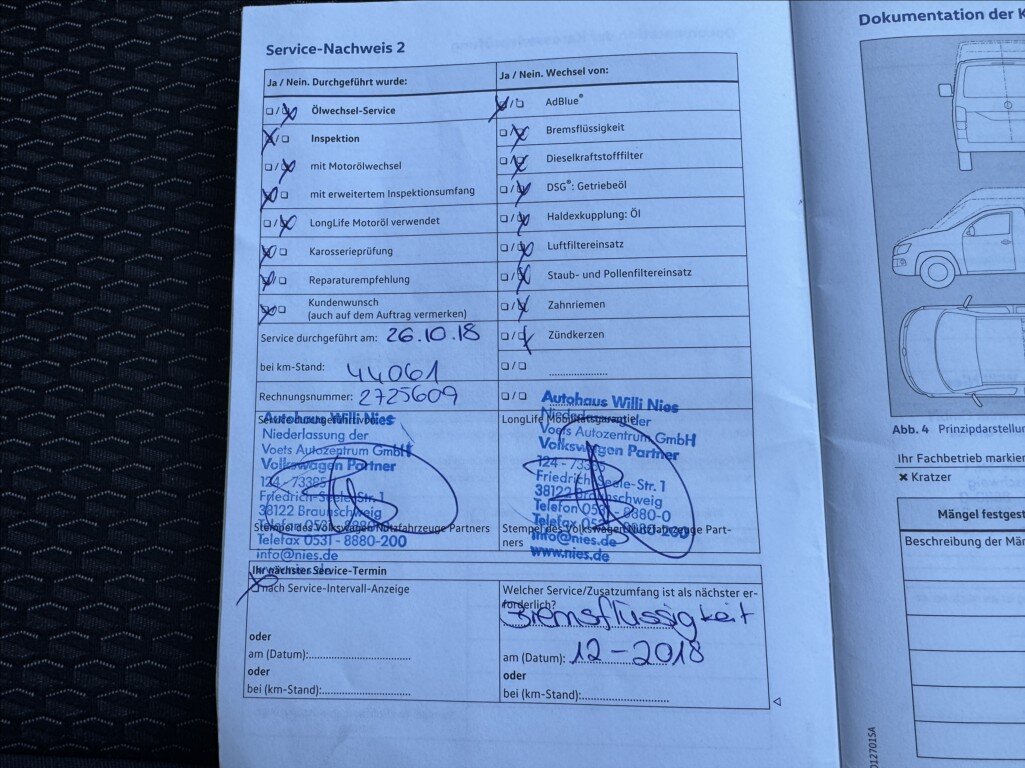 Volkswagen Caddy Kombi 2,0 l 75 kw