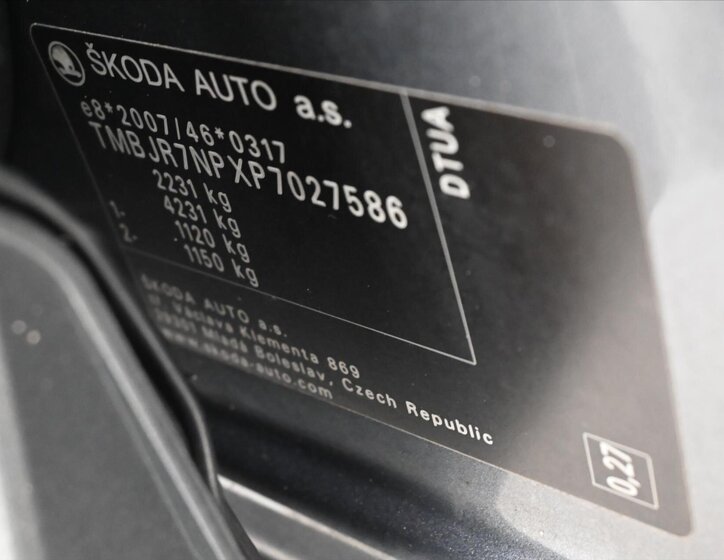 Škoda Superb Kombi 2,0 l 147 kw