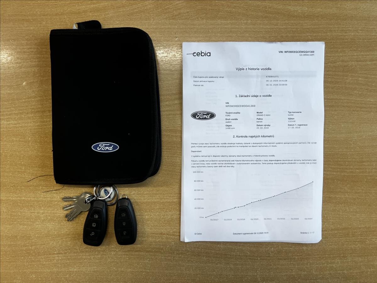 Ford Grand C-MAX Kombi 1,5 l 110 kw