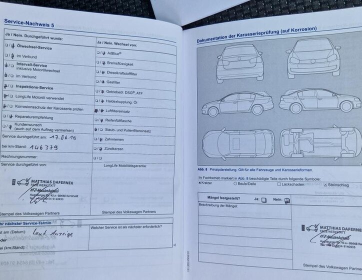 Volkswagen Touran MPV 1,4 l 103 kw