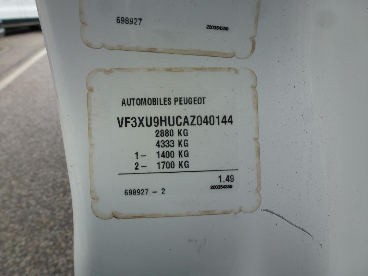 Peugeot Expert Ostatní 1,6 l 66 kw