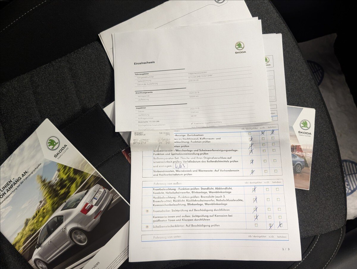 Škoda Octavia Kombi 1,5 l 110 kw