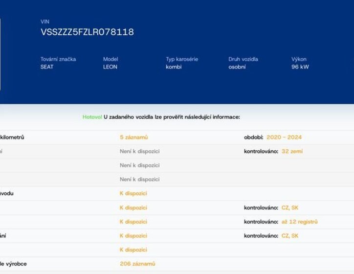 Seat Leon Kombi 1,5 l 96 kw