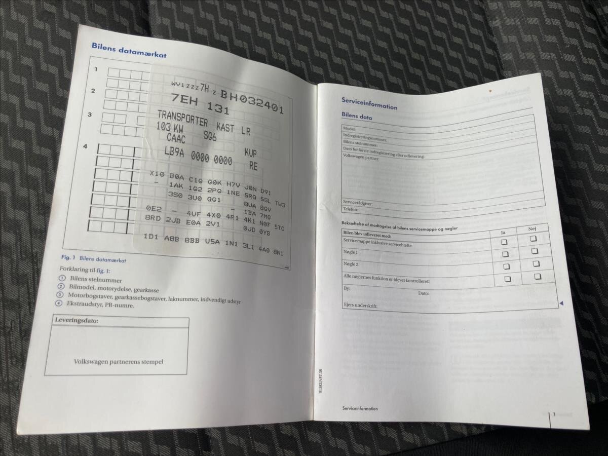 Volkswagen Transporter VAN-Minibus 2,0 l 103 kw