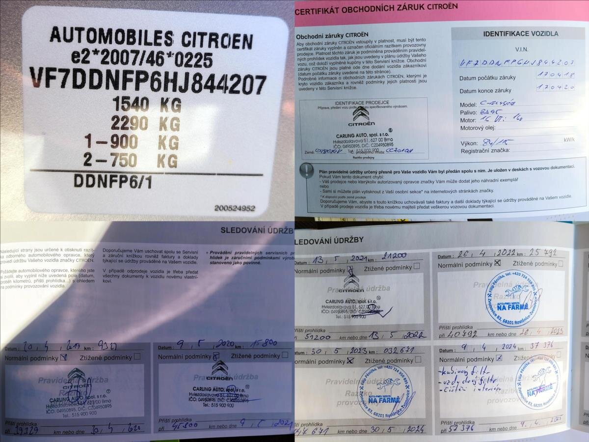 Citroën C-Elysée Sedan / Limuzína 1,6 l 85 kw