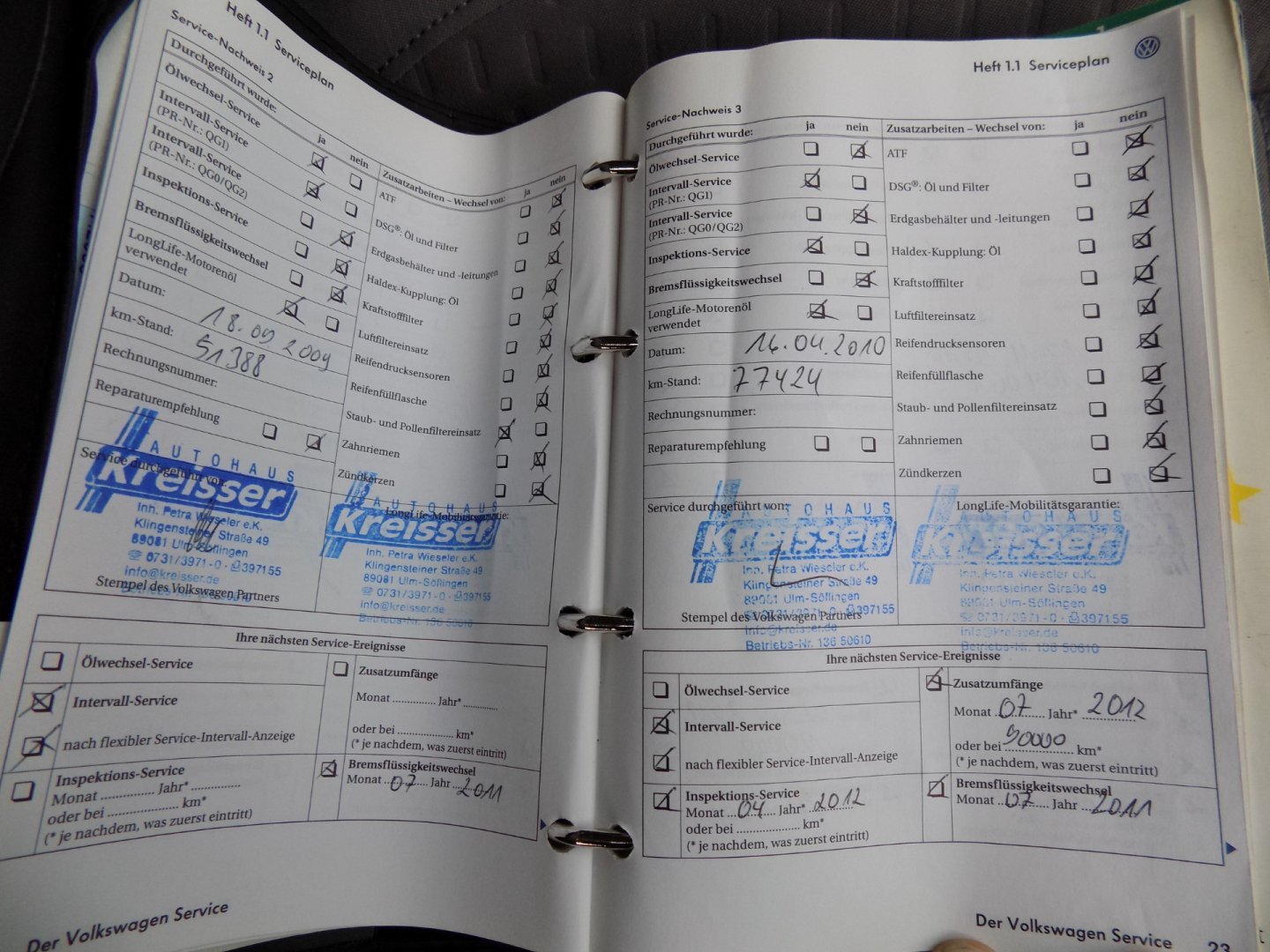 Volkswagen Touran Ostatní 2,0 l 103 kw