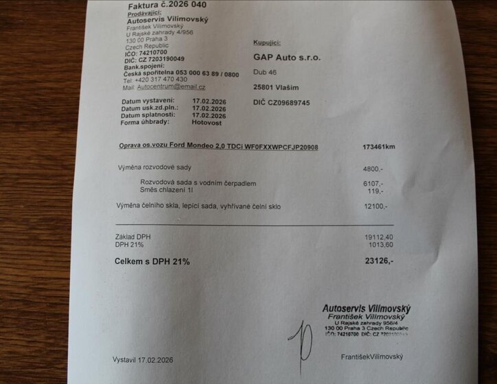 Ford Mondeo Kombi 2,0 l 132 kw