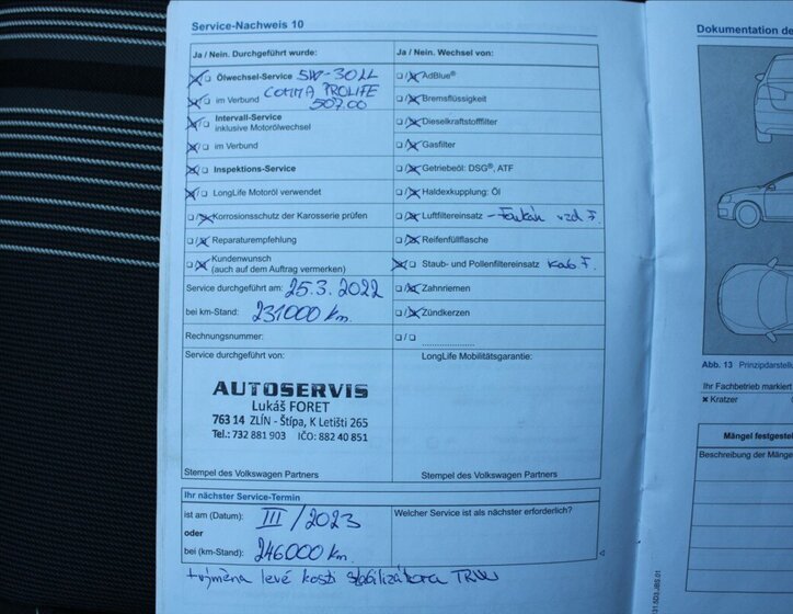 Volkswagen Golf Kombi 2,0 l 103 kw