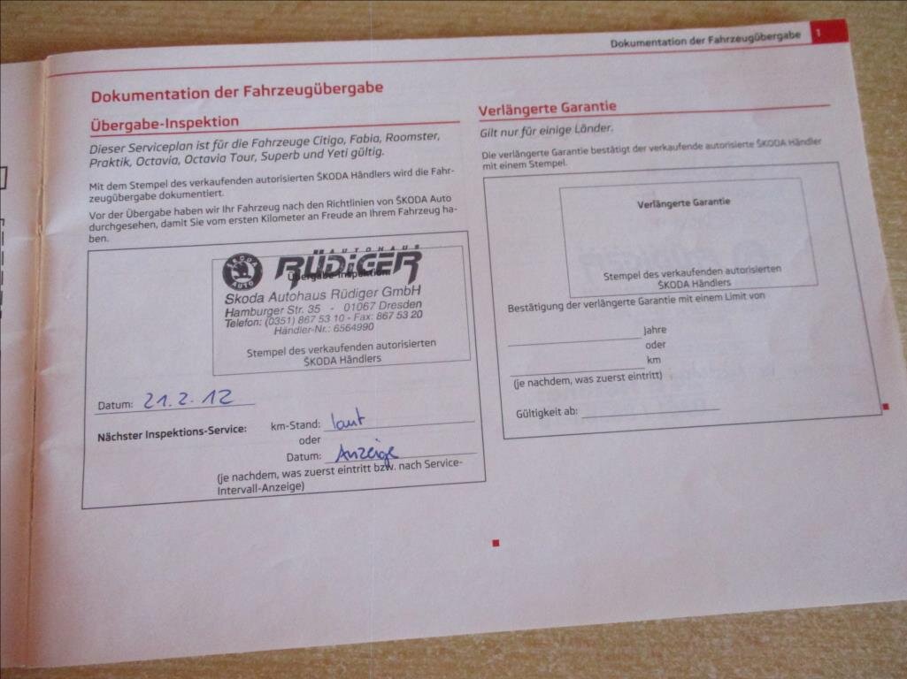 Škoda Roomster Kombi 1,4 l 63 kw