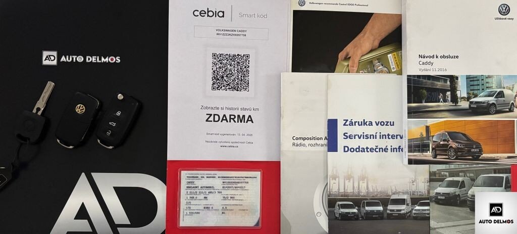 Volkswagen Caddy Skříň 2,0 l 75 kw