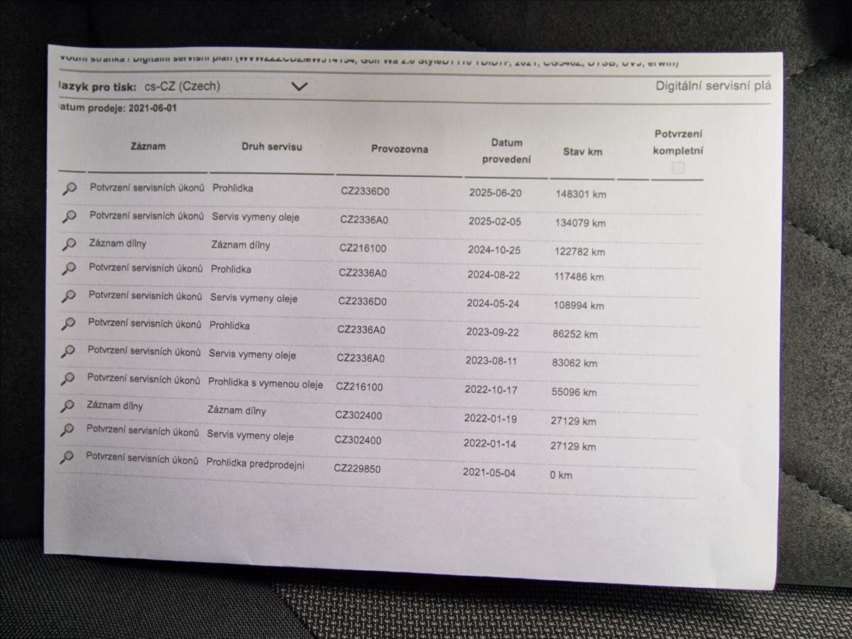 Volkswagen Golf Kombi 2,0 l 110 kw