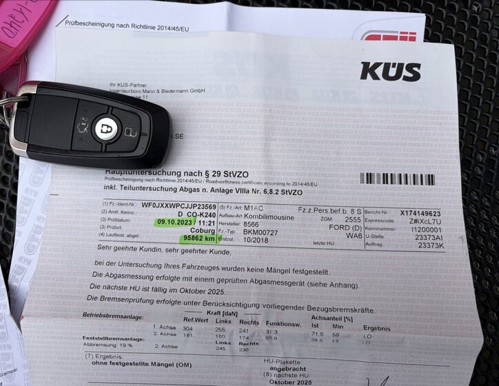 Ford S-MAX Kombi 2,0 l 110 kw