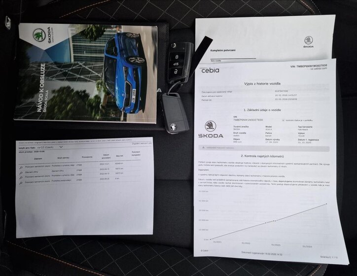 Škoda Scala Hatchback 999,0 70 kw