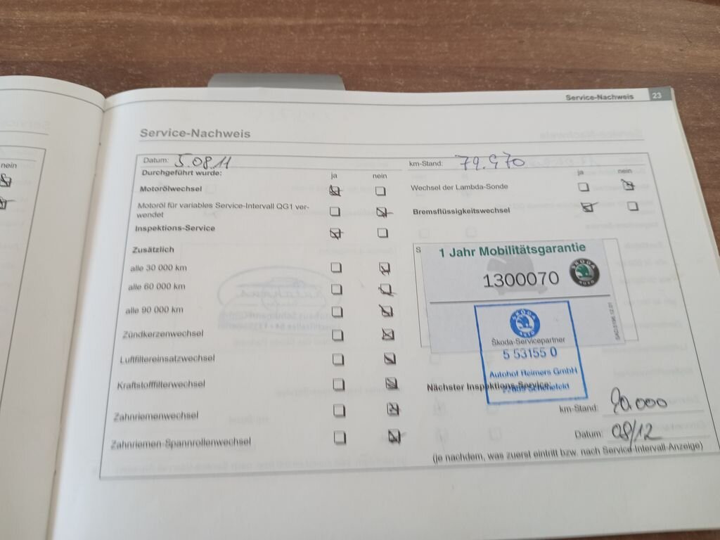 Škoda Fabia Kombi 1,4 l 55 kw