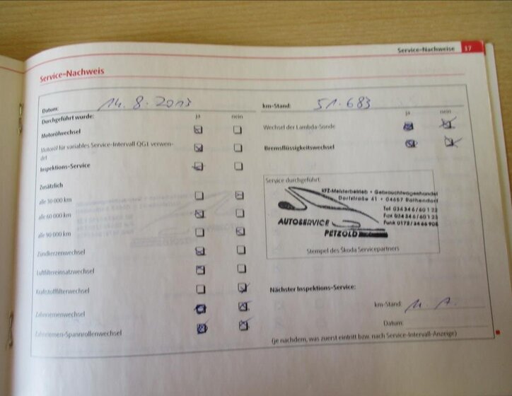 Škoda Fabia Hatchback 1,2 l 51 kw