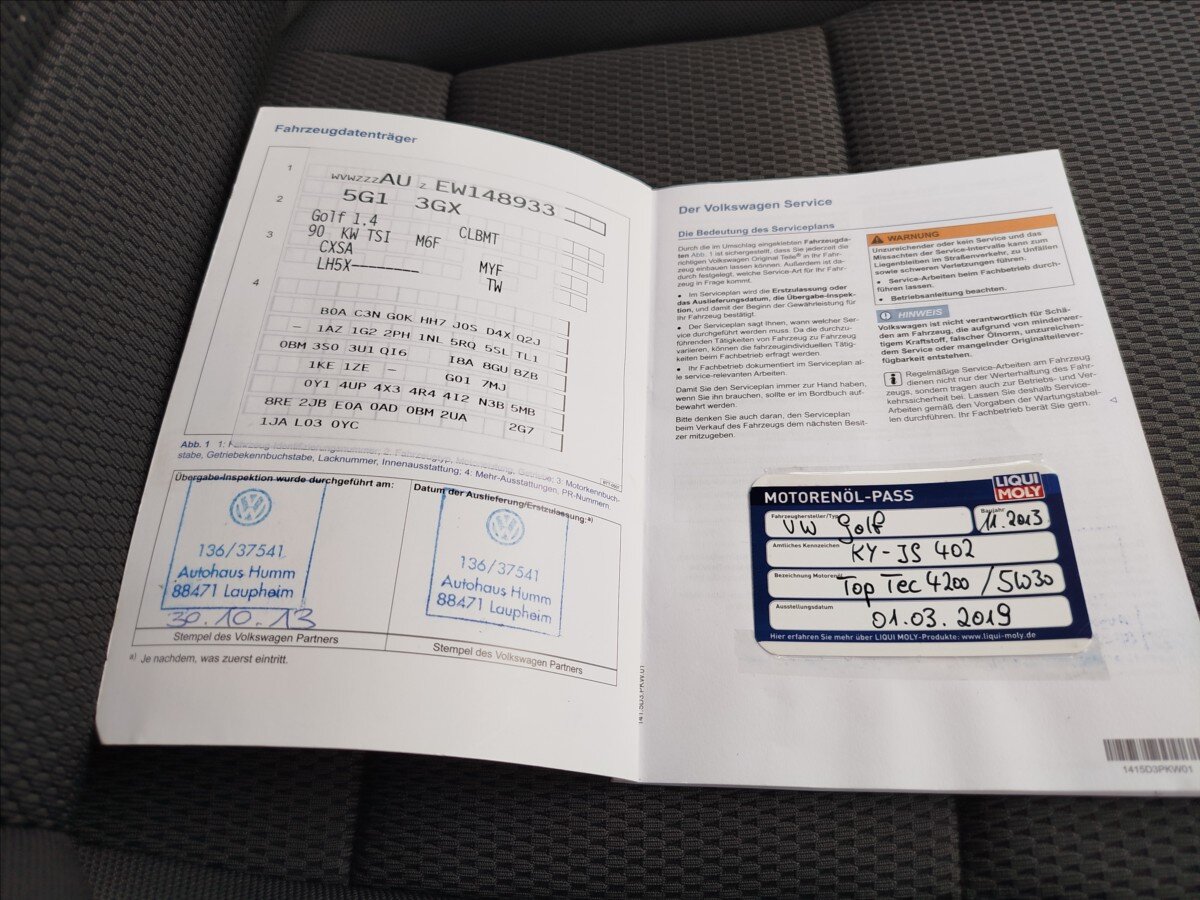 Volkswagen Golf Hatchback 1,4 l 90 kw