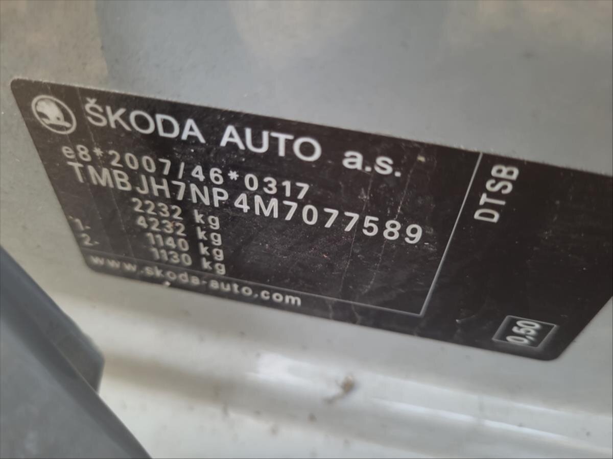 Škoda Superb Kombi 2,0 l 110 kw