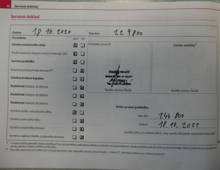 Škoda Octavia Kombi 1,9 l 77 kw