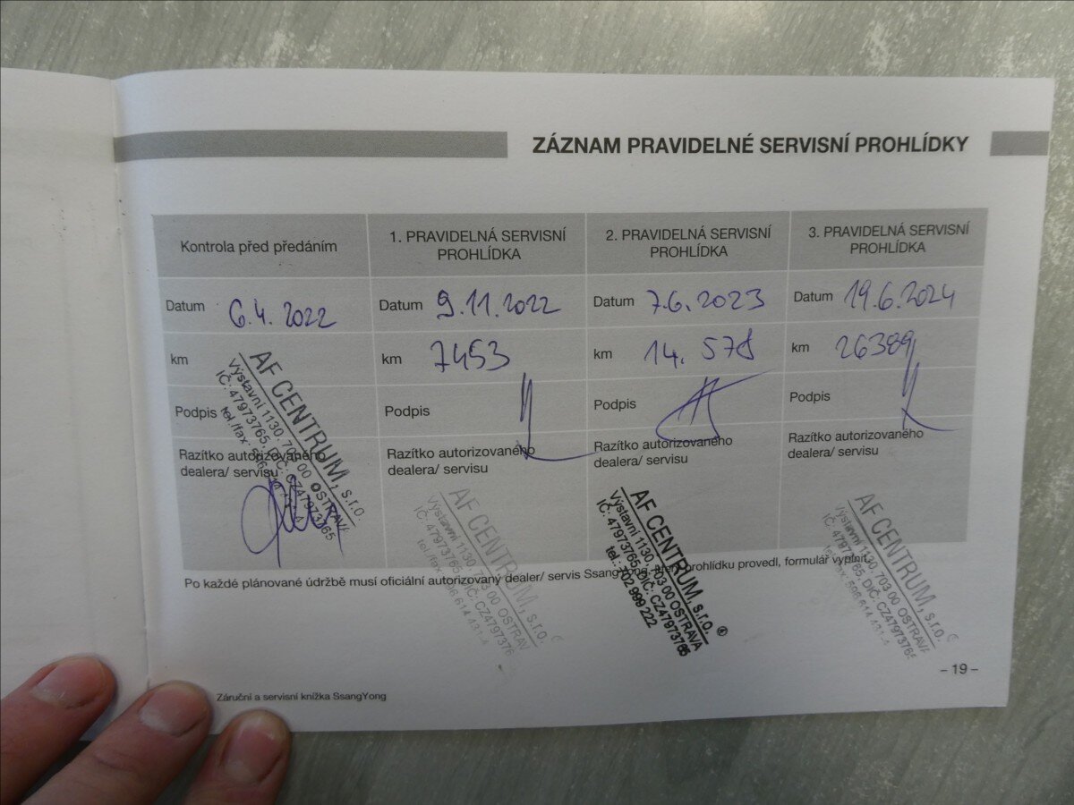 SsangYong Korando SUV / Terénní 1,5 l 120 kw