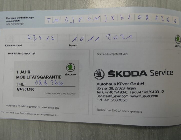 Škoda Fabia Kombi 999,0 70 kw