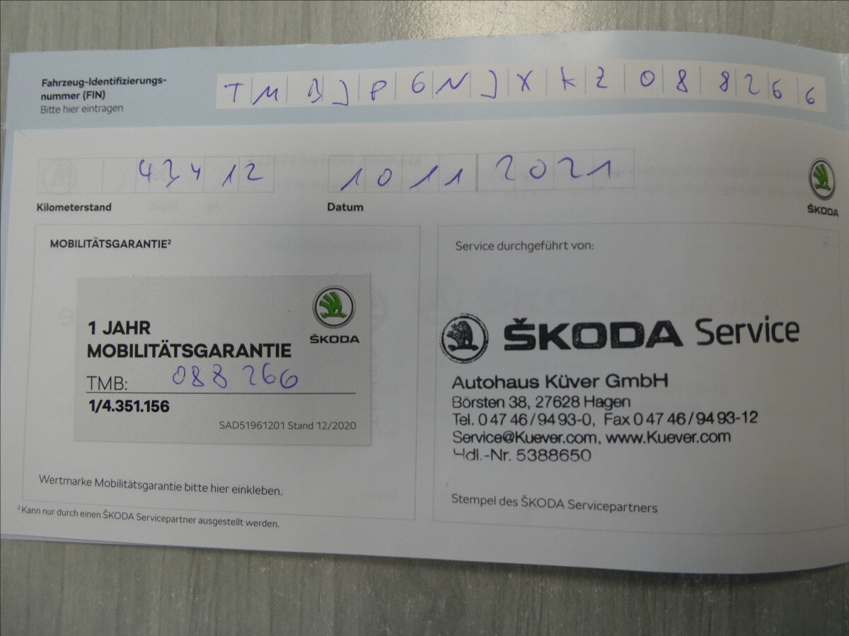 Škoda Fabia Kombi 999,0 70 kw