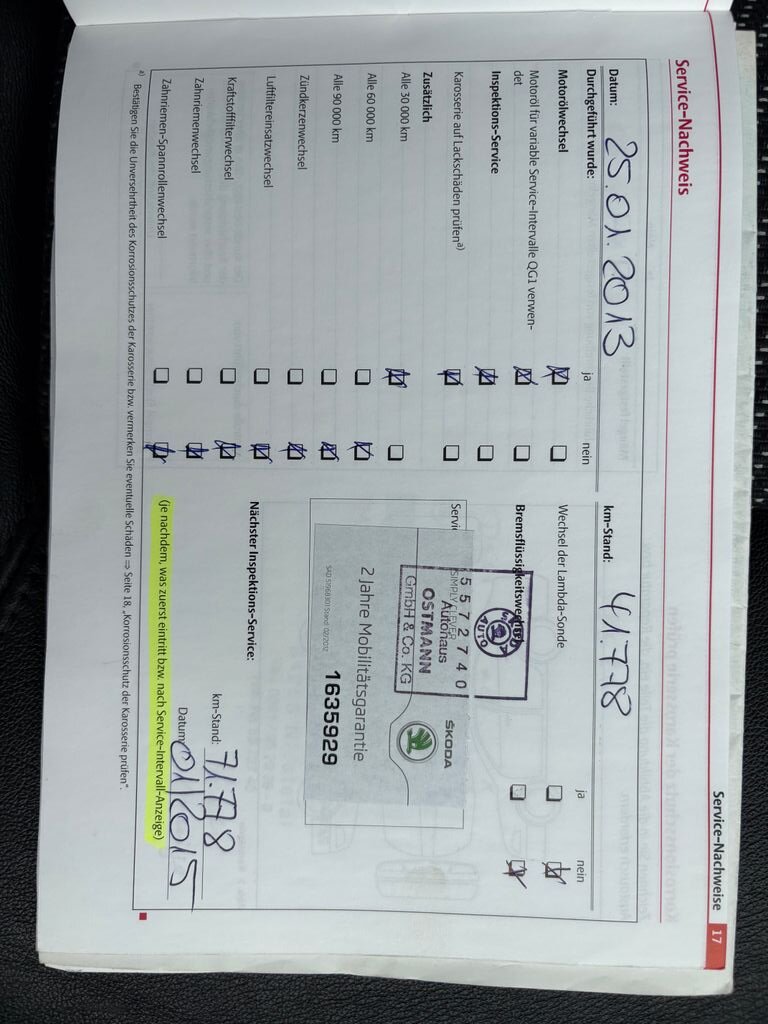 Škoda Octavia Kombi 1,4 l 90 kw