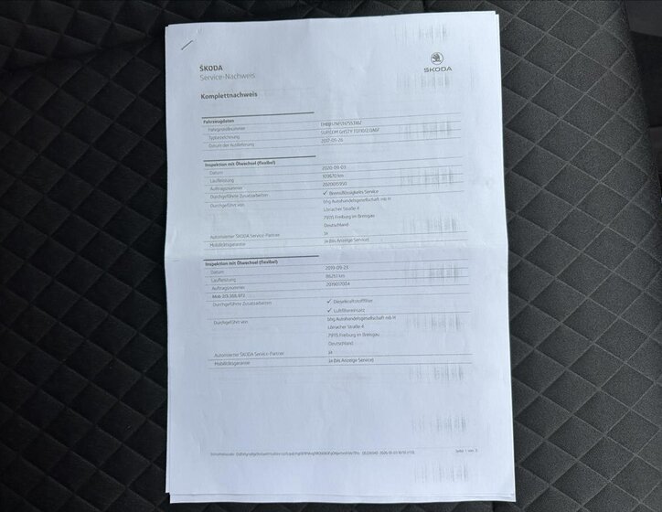 Škoda Superb Kombi 2,0 l 110 kw