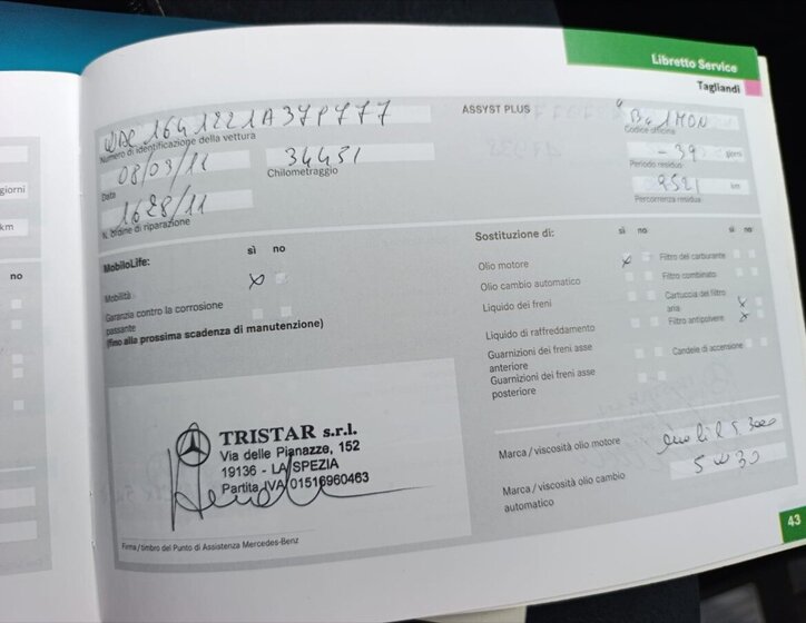 Mercedes-Benz Třídy M SUV / Terénní 3,0 l 165 kw