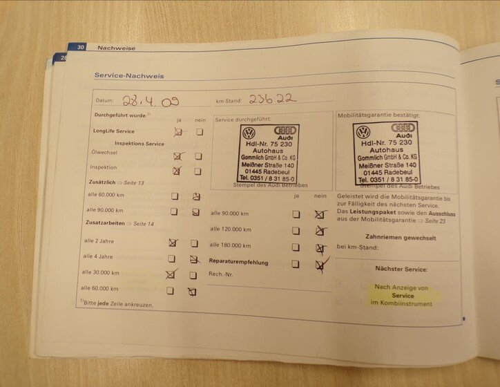 Audi A3 Hatchback 2,0 l 103 kw