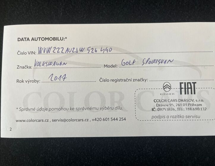 Volkswagen Golf Sportsvan 19