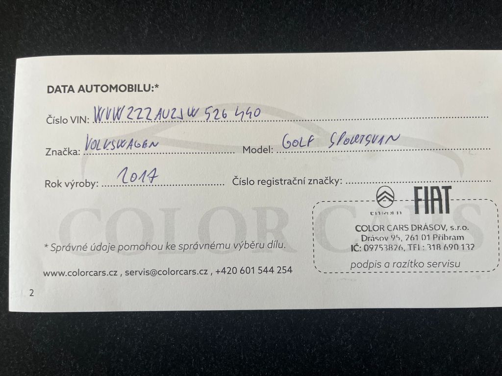 Volkswagen Golf Sportsvan