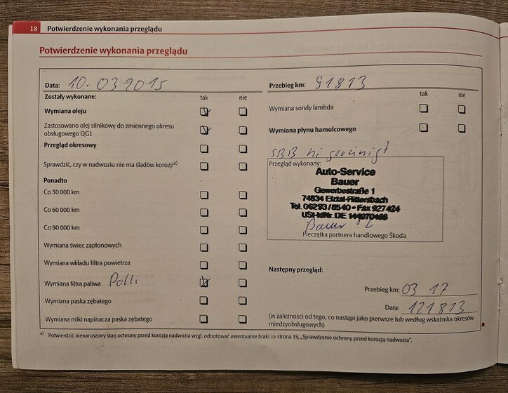 Škoda Octavia Kombi 1,4 l 90 kw