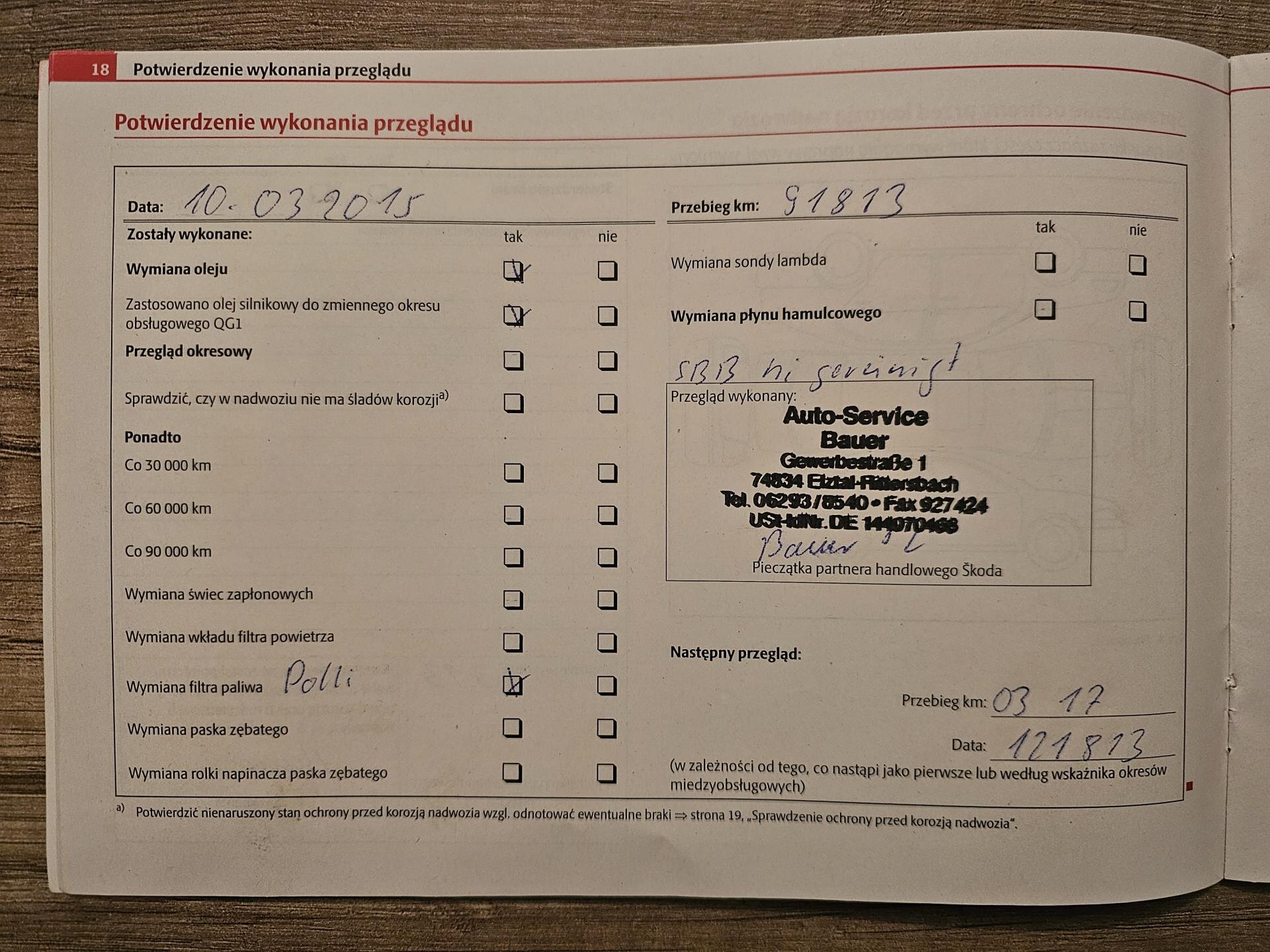 Škoda Octavia Kombi 1,4 l 90 kw