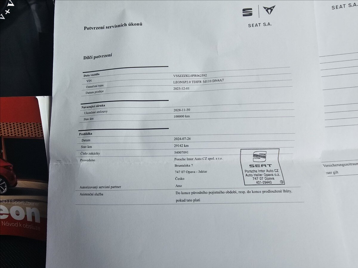 Seat Leon Kombi 2,0 l 110 kw