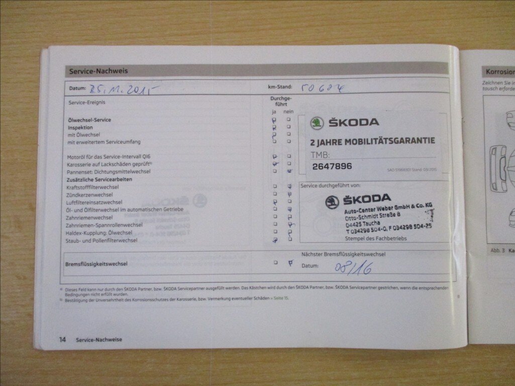 Škoda Octavia Kombi 2,0 l 110 kw