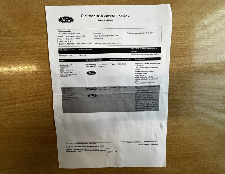 Ford Tourneo Courier Kombi 998,0 74 kw