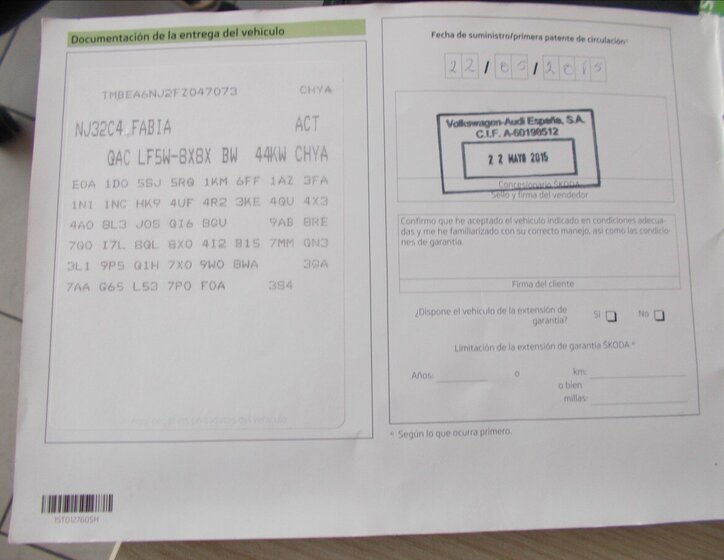 Škoda Fabia Hatchback 999,0 44 kw