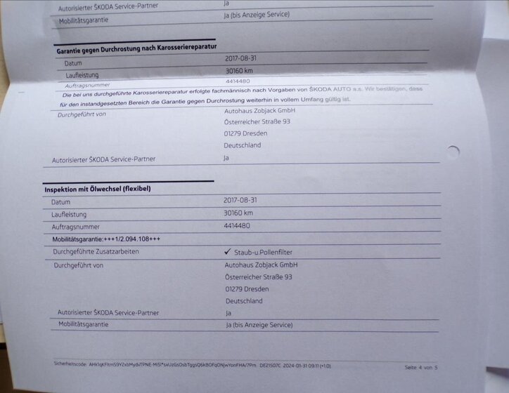 Škoda Yeti Kombi 1,4 l 92 kw