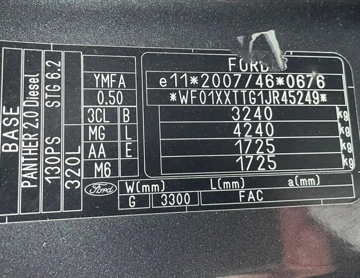 Ford Transit VAN-Minibus 2,0 l 96 kw